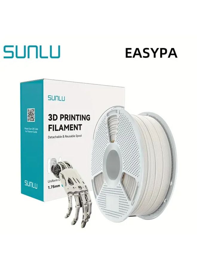 SUNLU EASY PA خيوط الطباعة ثلاثية الأبعاد من النايلون 1 كيلوغرام أسود عالي القوة مقاوم للحرارة - Image 1
