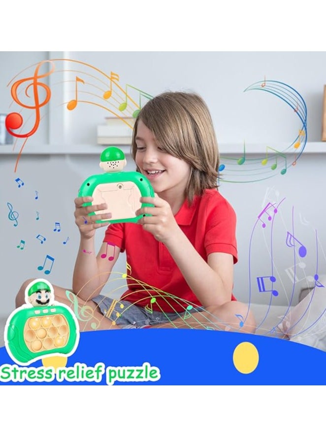 Pop It Electronic, Fast Push Bubble Game, Puzzle Pop Interactive Games, Electronic Pop It Toy, Quick Push Bubbles, Pop Push It Controller Games, For Kids And Adults (M1)