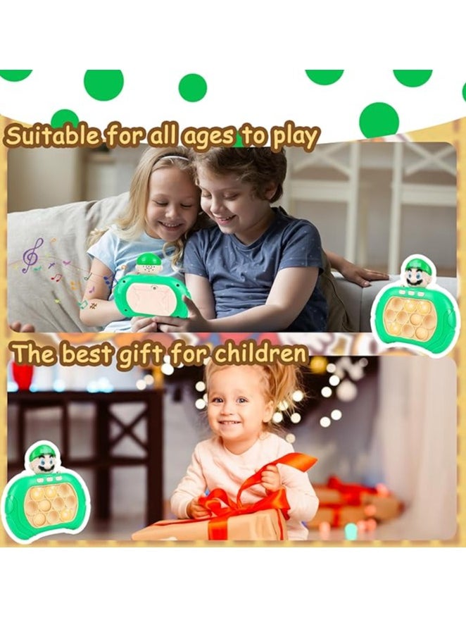 Pop It Electronic, Fast Push Bubble Game, Puzzle Pop Interactive Games, Electronic Pop It Toy, Quick Push Bubbles, Pop Push It Controller Games, For Kids And Adults (M1)