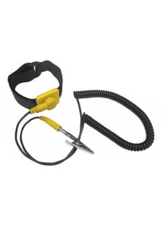 Alissa Anti Static Wrist Strap 5 Pack Yellow Adjustable ESD Wrist Band Fits Your Wrist Comfortably Grounding Bracelet to Protect Your PC Computer or Electronics from Static Electricity  - Image 2