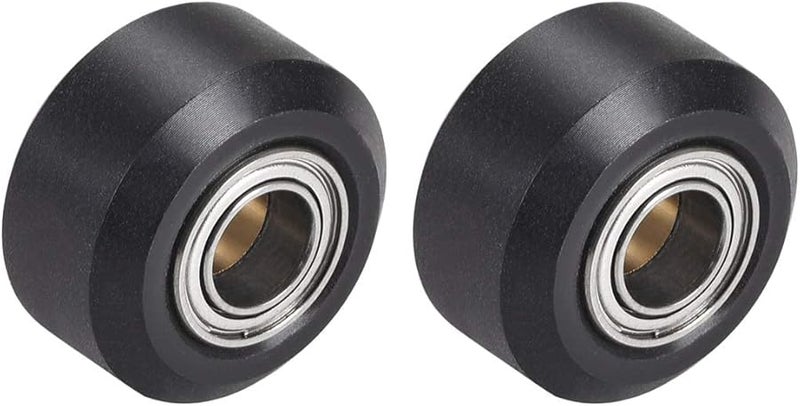 POM V Wheel with Bearing for 3D Printer RepRap Ender 3 CR Series OD 15 5mm 2pcs - Image 1