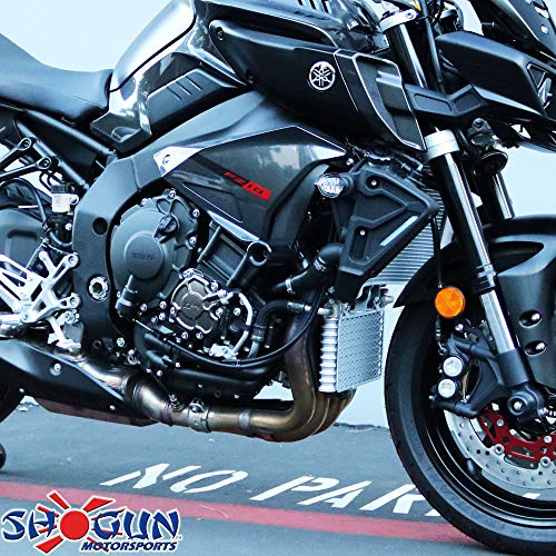 Shogun Motorsports Shogun USA Made Yam MT-10 MT10 SP 2018 2019 2020 2021 2022 2023 2024 2025 FZ10 FZ 10 2017 Black No Cut Frame Sliders Fits ABS & NON ABS Models - 750-6819 - Image 5