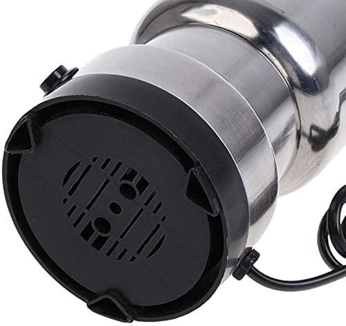 MBUYS MALL MBUYS MALL Mini Electric Stainless Steel Smash Machine Multi Function Small Food Grinder Portable Coffee Bean Seasonings Spices Mill Automatic Grinding Tool Appliance Home and Office  - Image 2