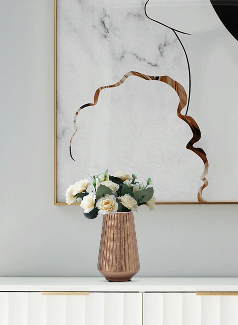 Shuer 8.5cm Creative Modern Simple Ceramic Vase Art Life Vase Living Room Bedroom Flower Arrangement Decoration Ornaments - Image 4