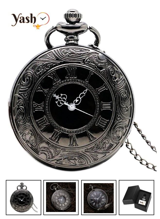 YASH - Yash Romanian Style Quartz Pocket Watches Collection - Image 1