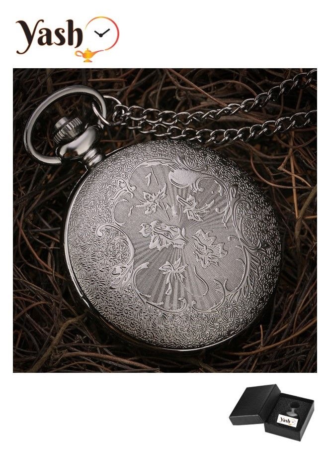 YASH - Yash Romanian Style Quartz Pocket Watches Collection - Image 1