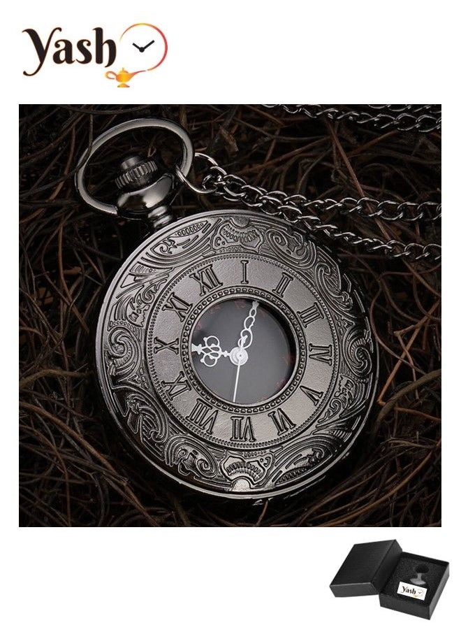 YASH - Yash Romanian Style Quartz Pocket Watches Collection - Image 1