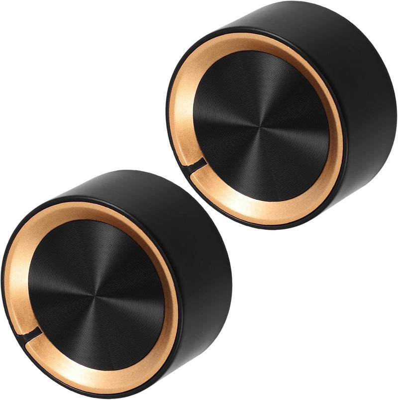 Gas Stove Switch Knobs Metal Replacement 1 Pair Cooker Stove Control Knobs for Gas Range Oven Sturdy for Home Kitchen Appliance - Image 1