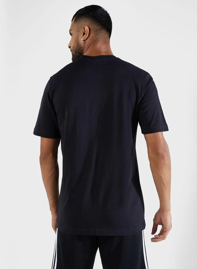 Adidas TREFOIL T-SHIRT Black Originals Men T-SHIRTS