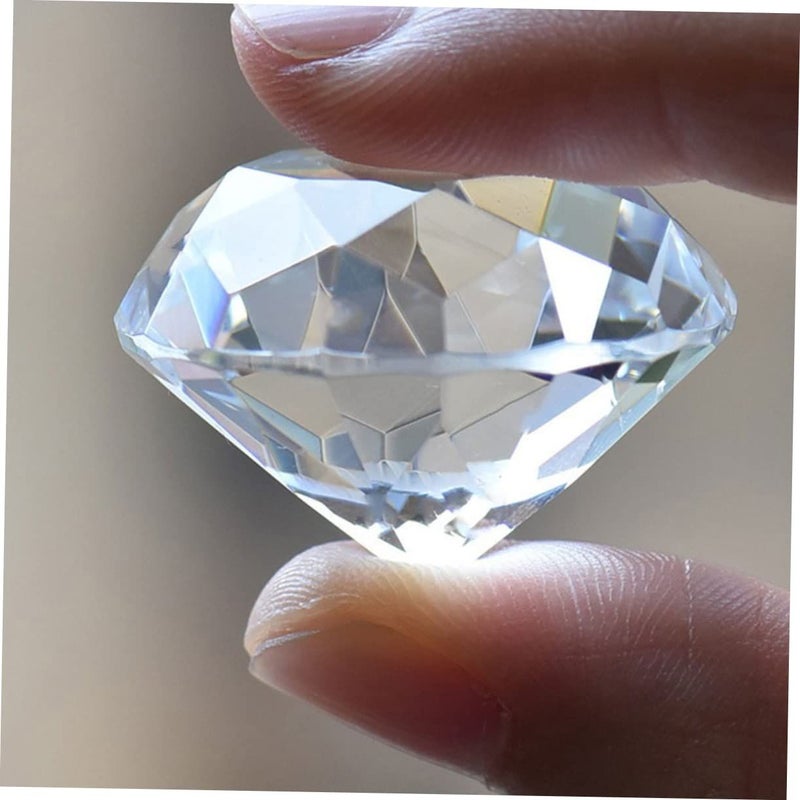 3 Pieces Artificial Diamond Crystal Photo Prop Delicate Desktop Decor - Image 3