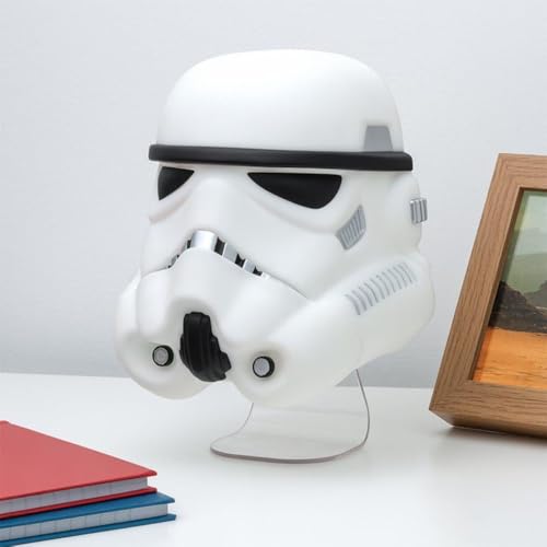 Paladone Star Wars Stormtrooper Mask Light Officially Licensed Disney Star Wars Merchandise Novelty Light USB Battery Powered Desk Lamp Wall Mountable Light Movie Gift - Image 3