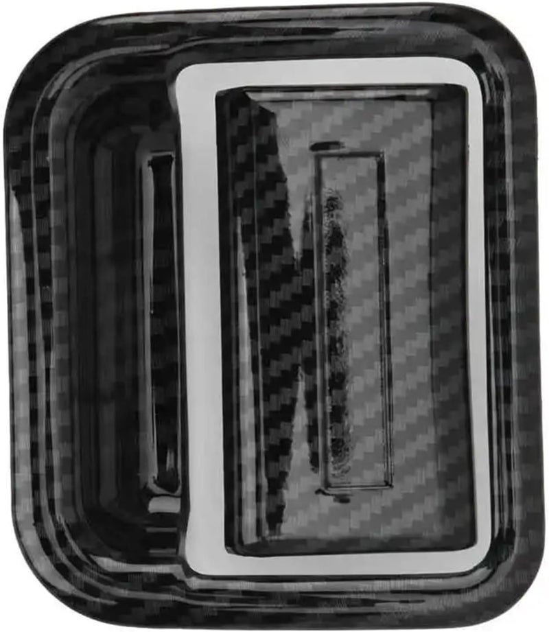 Wivplex Carbon Fiber Glovebox Handle Cover for Nissan Navara NP300 - Image 3