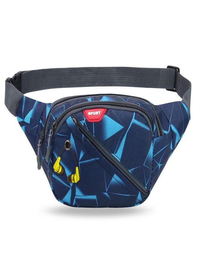 NFI essentials Waist Chest Bag for Men Women Belt Sling Pouch Crossbody Unisex Crossover Fanny Pack One Side Travel Hiking Zip Bag Multipurpose Adjustable Strap Shoulder Running Money Phone Bag - Image 1