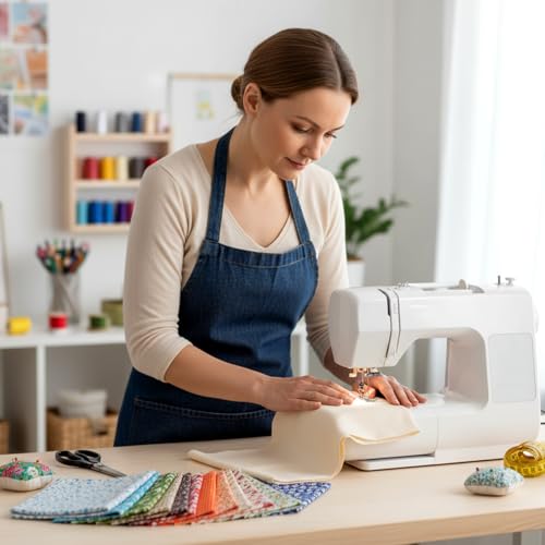 Xosjska 200 Pcs 10 x 10 Inch Cotton Fabric Squares for Quilting Sewing Pre Cut Patchwork Fabrics Patchwork-Quilting Fabric Bundles Floral Printed Bundles Quilting for DIY Craft Clothing, Floral - Image 5