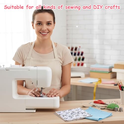 Xosjska 200 Pcs 10 x 10 Inch Cotton Fabric Squares for Quilting Sewing Pre Cut Patchwork Fabrics Patchwork-Quilting Fabric Bundles Floral Printed Bundles Quilting for DIY Craft Clothing, Floral - Image 4