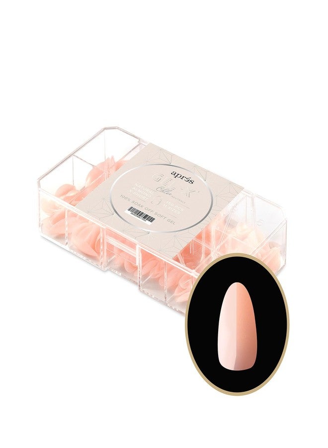 APRÉS Apres Neutrals Gel-X Chloe Box Of Nail Tips, 11 Sizes 00-9, Soft Gel Tip Box (150pcs) (Natural Almond Extra Short, 150) - Image 3