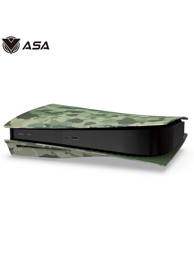 أيه أس أيه غطاء بديل لجهاز PS5, غطاء حماية بديل لجهاز بلايستيشن 5, غلاف بديل لغطاء الوجه الواقي لجهاز PS5 سهل التركيب ومضاد للخدش والغبار (إصدار القرص)  - Image 2