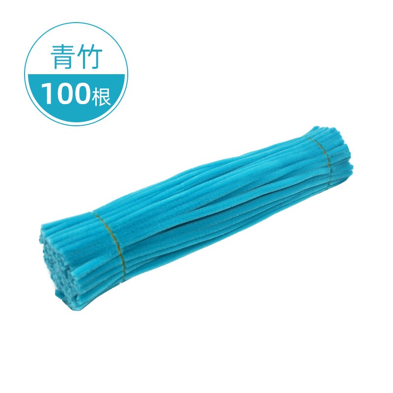 [] Macaron Wool Root Twist Bar Bouquet Handmade Diy Material Bag Encryption Color Wool - Image 1