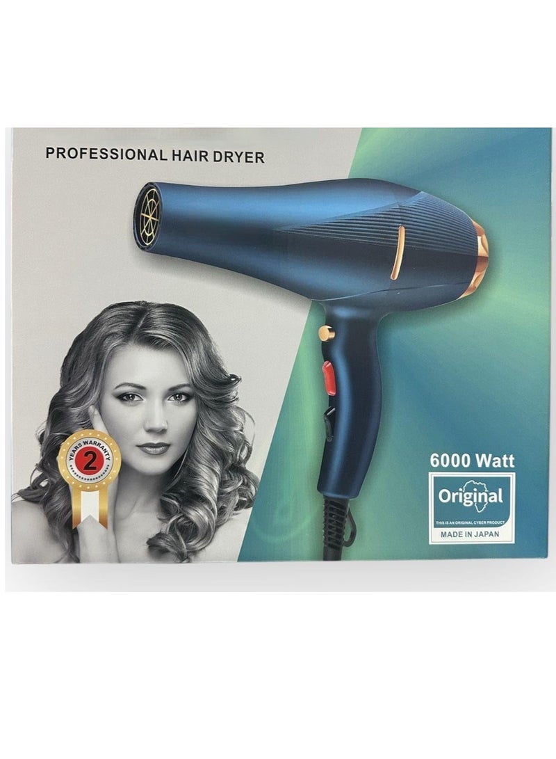 general Professional Hair Dryer,6000 watts High Quality, Japan
