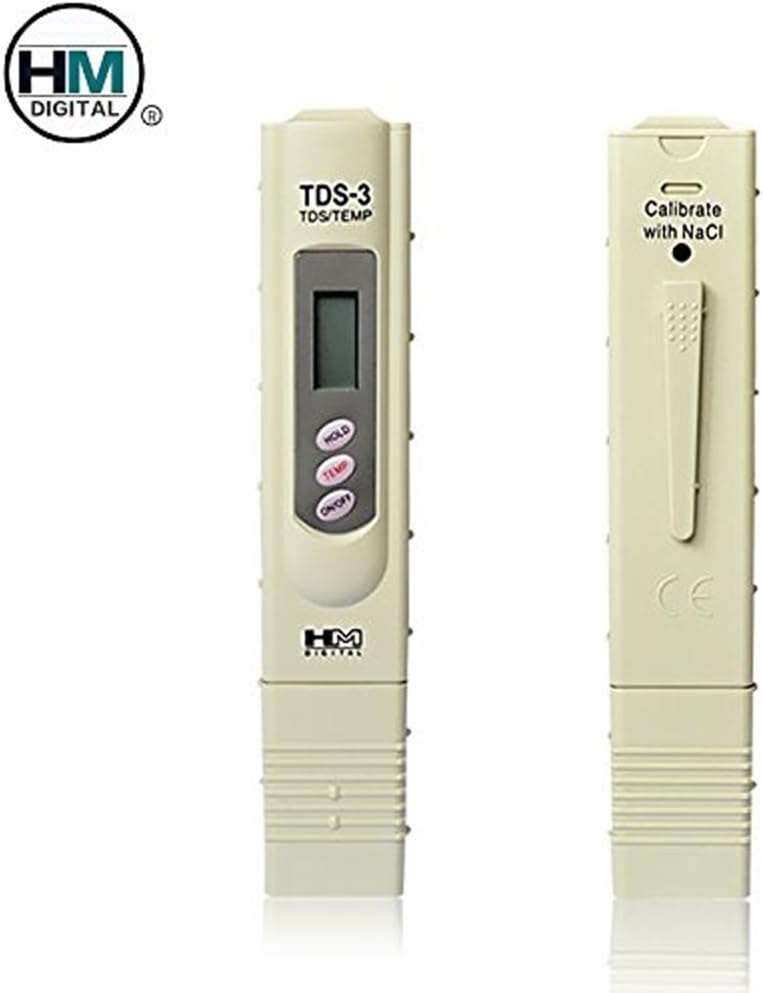 HM Digital TDS Tester TDS-3 Handheld TDS Meter - Image 1