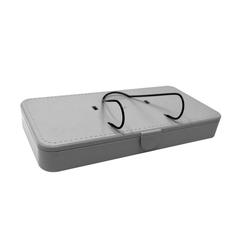 GFX Car Tissue Box Holder Universal Fit on Car Sun Shade Mountable Back Seat 1Pcs Grey - Image 4