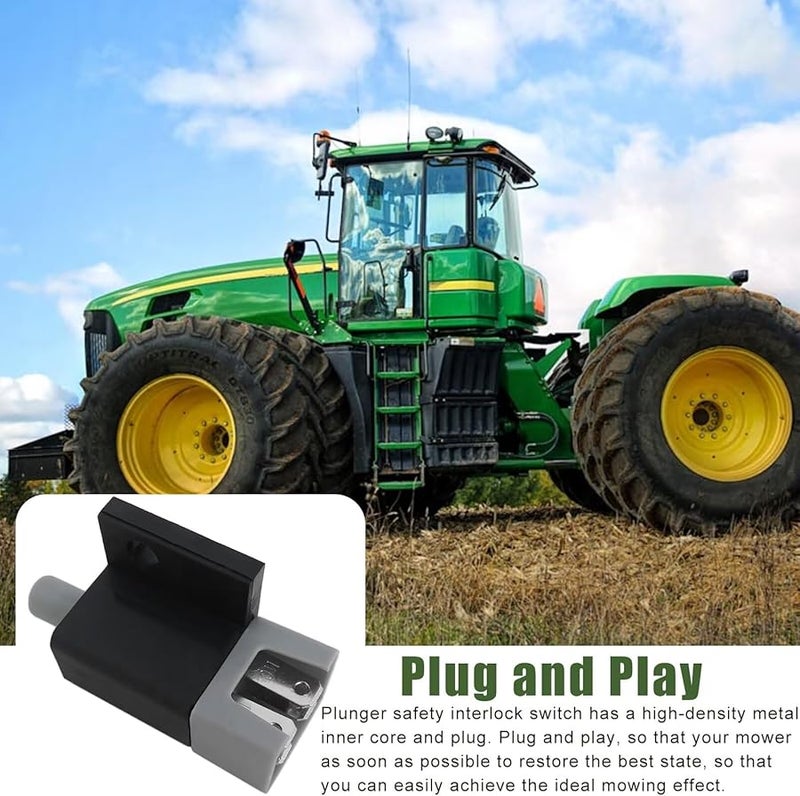 Plunger Safety Interlock Switch for MTD Cub Cadet John Deere Craftsman Lawn Mower Tractor - Image 4