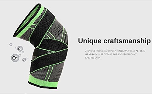 Mumian Knee Sleeve, Knee Pads Compression Fit Support -for Joint Pain and Arthritis Relief, Improved Circulation Compression - Wear Anywhere - Single (XXL) - Image 5