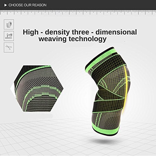 Mumian Knee Sleeve, Knee Pads Compression Fit Support -for Joint Pain and Arthritis Relief, Improved Circulation Compression - Wear Anywhere - Single (XXL) - Image 4