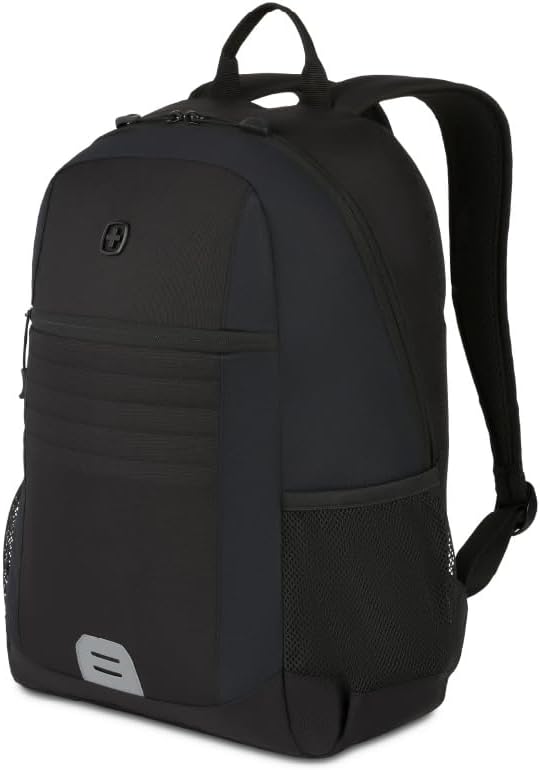 SwissGear Intro Laptop Backpack Black 175x12x6 - Image 1