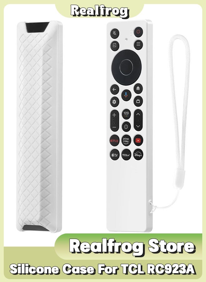 Realfrog Silicone Case For TCL RC923A FMB1, Remote Protective Control Protective Case, Shockproof, Dropproof Lightweight and Non-slip, Remote Case For RC813A FMB1 2025 QM6K QM7K - Image 1