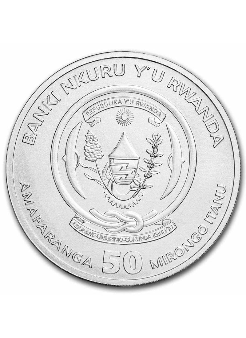 ABConcept - Rwanda Lunar Rabbit Silver 1 oz - Image 1