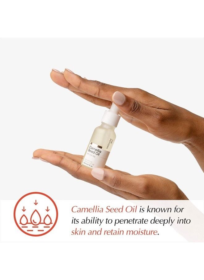 THE POTIONS - Camellia Japonica Seed Oil Serum for Face l 100% Camellia Seed Oil l Korean Skincare, Cruelty-free, Hypoallergenic - 20ml - Image 1