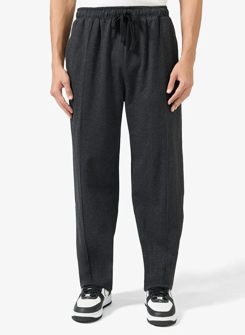 Pintuck Relaxed Fit Joggers