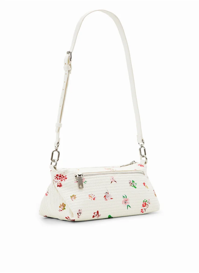 DESIGUAL Textured Floral Hand Bag