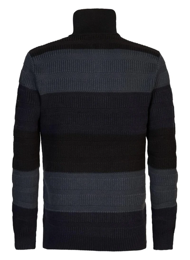 بترول اندستريز Men Knitwear Collar