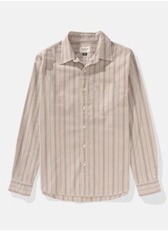 American Eagle AE Striped Everyday Oxford Button-Up Shirt  - Image 4