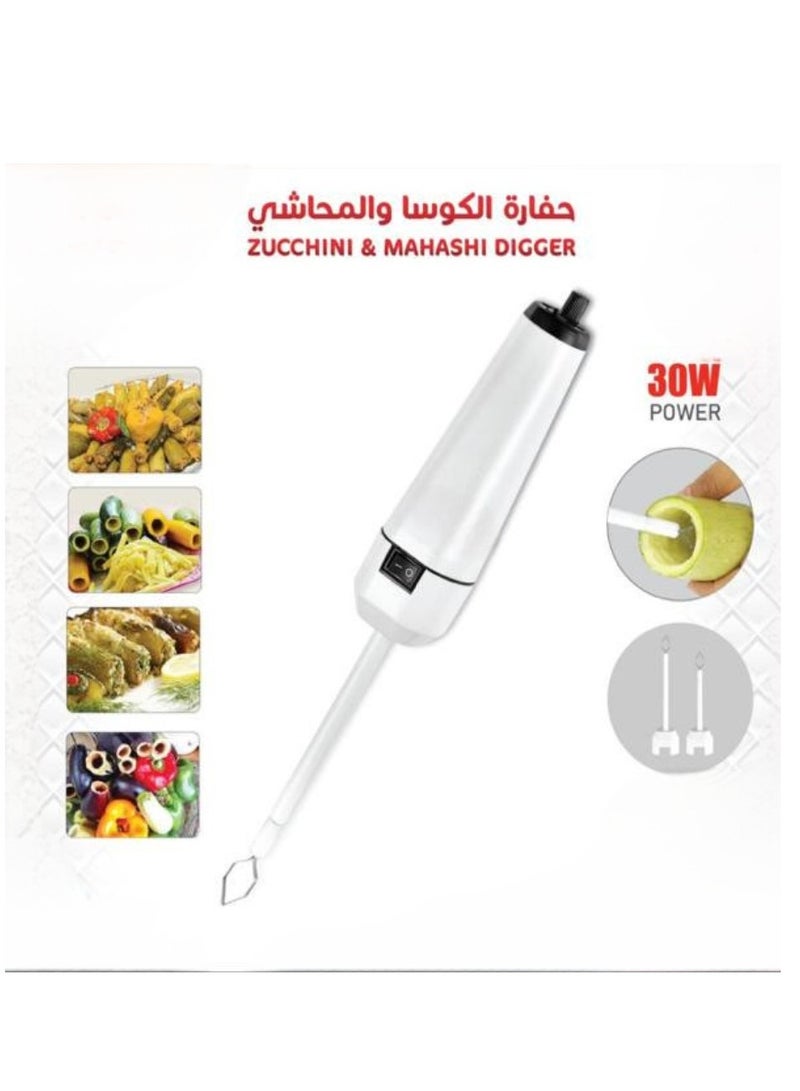 Electric zucchini, eggplant and stuffing machine 30 watt - Image 2