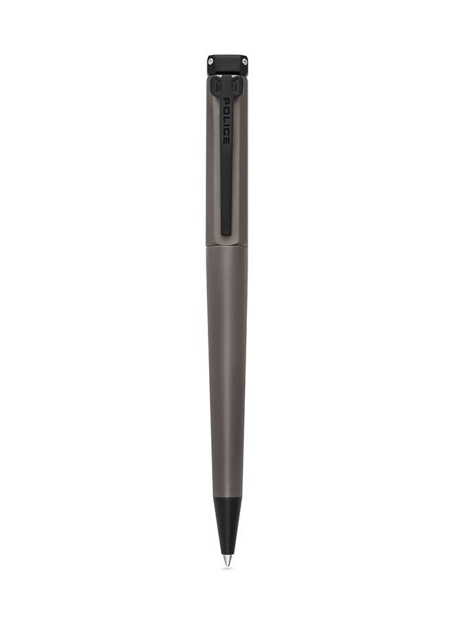 POLICE This Gothic Pen Comes with a Minimalistic Look, Combination of Black And Grey Plated Finish  - Image 1