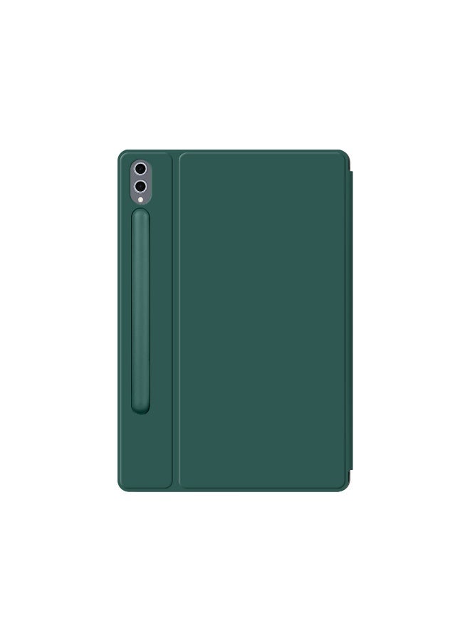 عام غطاء مغناطيسي متوافق مع سامسونج جالكسي تاب S10 الترا 14.6 بوصة (2024): غطاء لوحي ذكي مغناطيسي، مع فتحة قلم ووظيفة نوم/استيقاظ تلقائي وحامل متعدد الزوايا. - Image 3