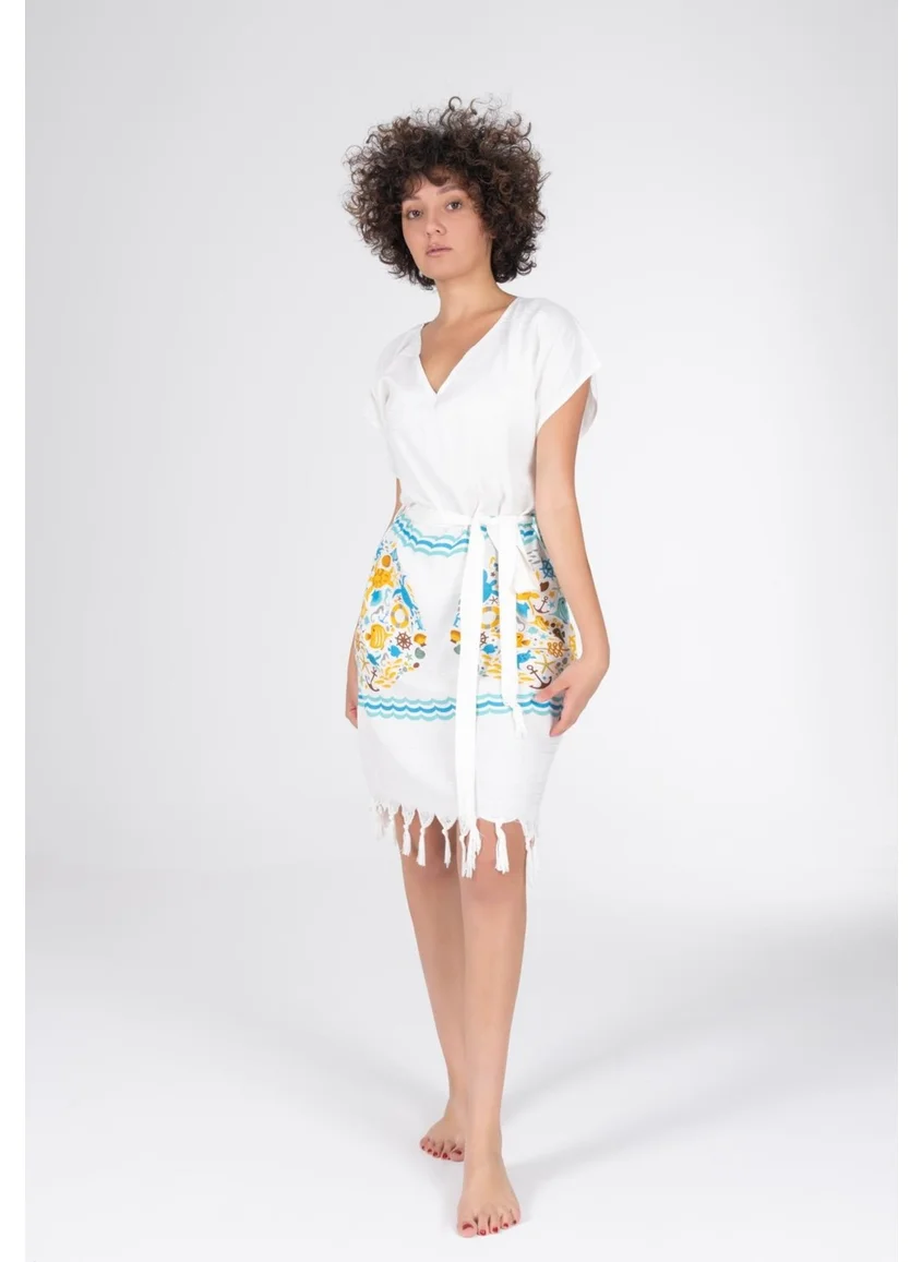 Varol Printed Bamboo Beach Dress