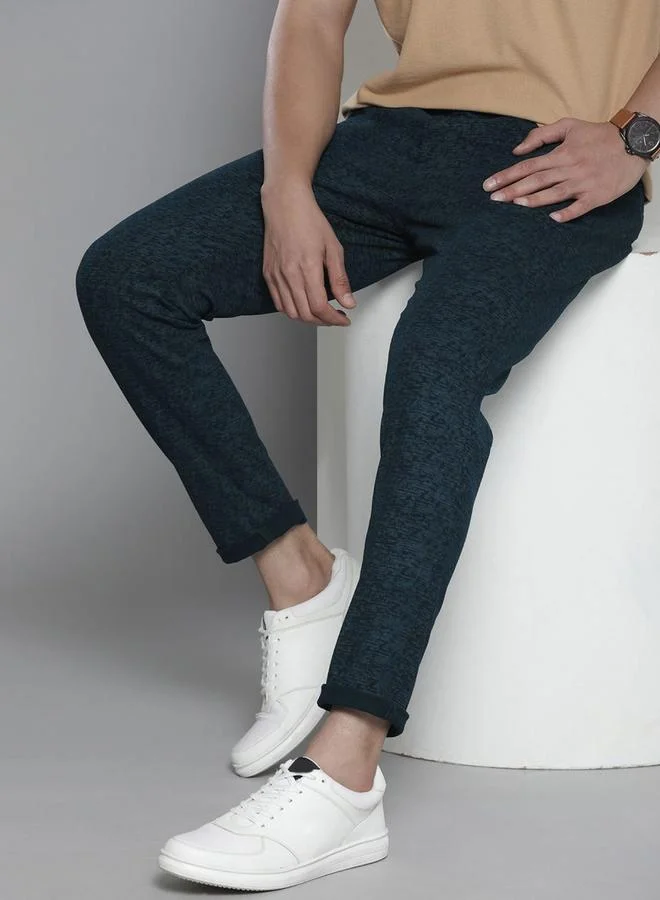 The Indian Garage Co Men Slim Fit Mid Rise Chinos