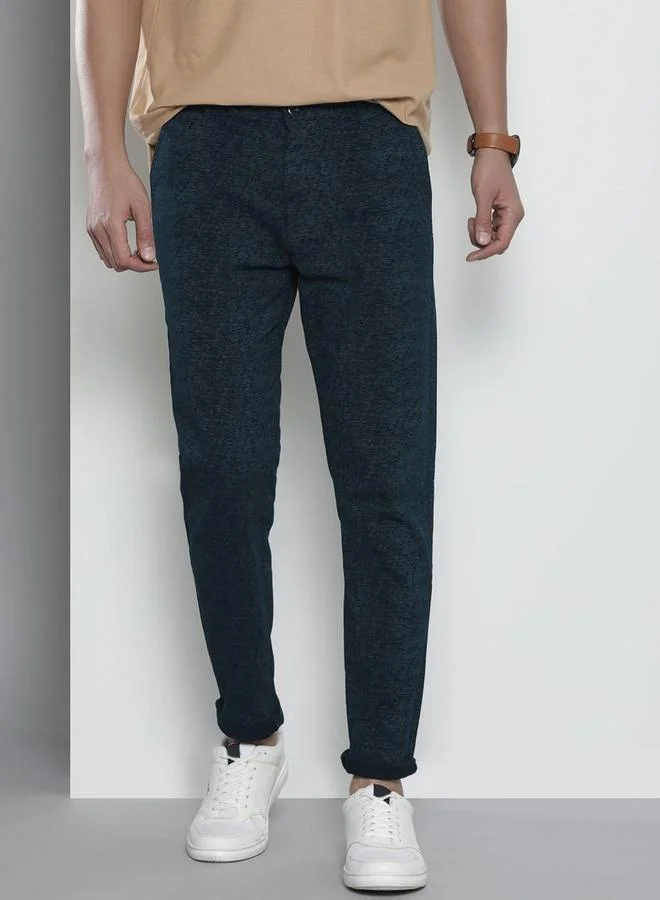 The Indian Garage Co Men Slim Fit Mid Rise Chinos