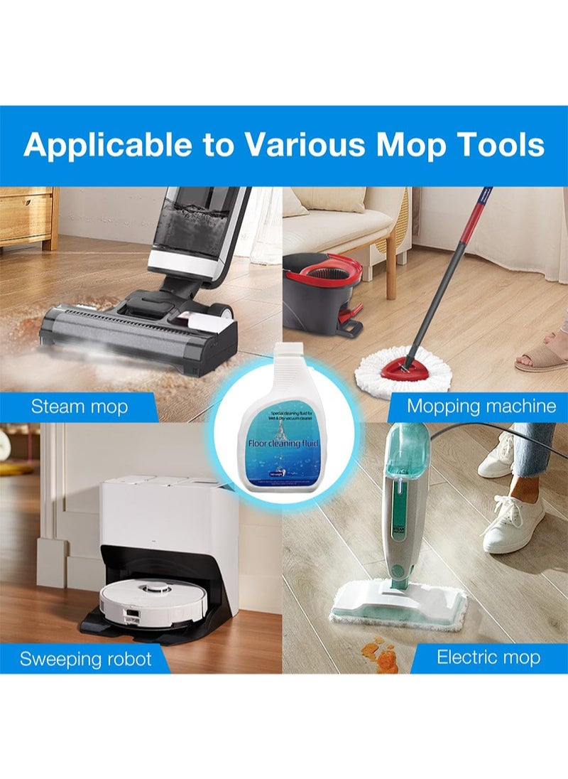 Aikanbo - Robot Vacuum Floor Cleaning Concentrate for Mops Compatible with Roborock Tineco iFloor Etc Hardwood and Multi Surface  Non Toxic Residue Free - Image 1