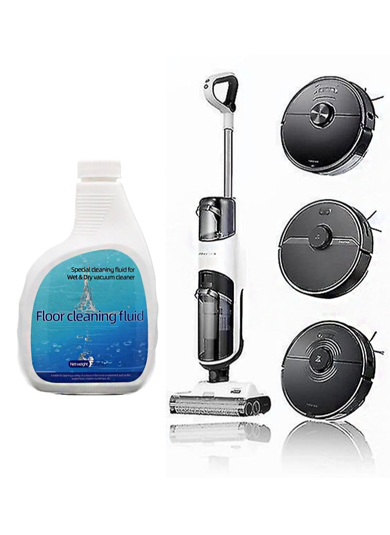 Aikanbo - Robot Vacuum Floor Cleaning Concentrate for Mops Compatible with Roborock Tineco iFloor Etc Hardwood and Multi Surface  Non Toxic Residue Free - Image 1