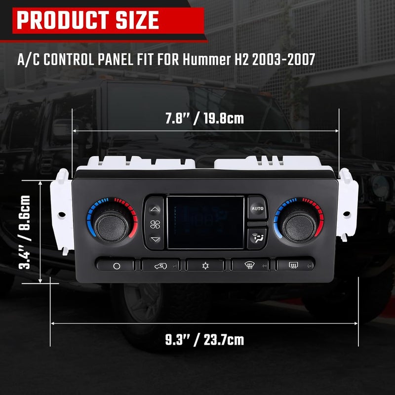 ISINSWIFT 599-211XD Climate Control Module for Various GM Models - Image 4