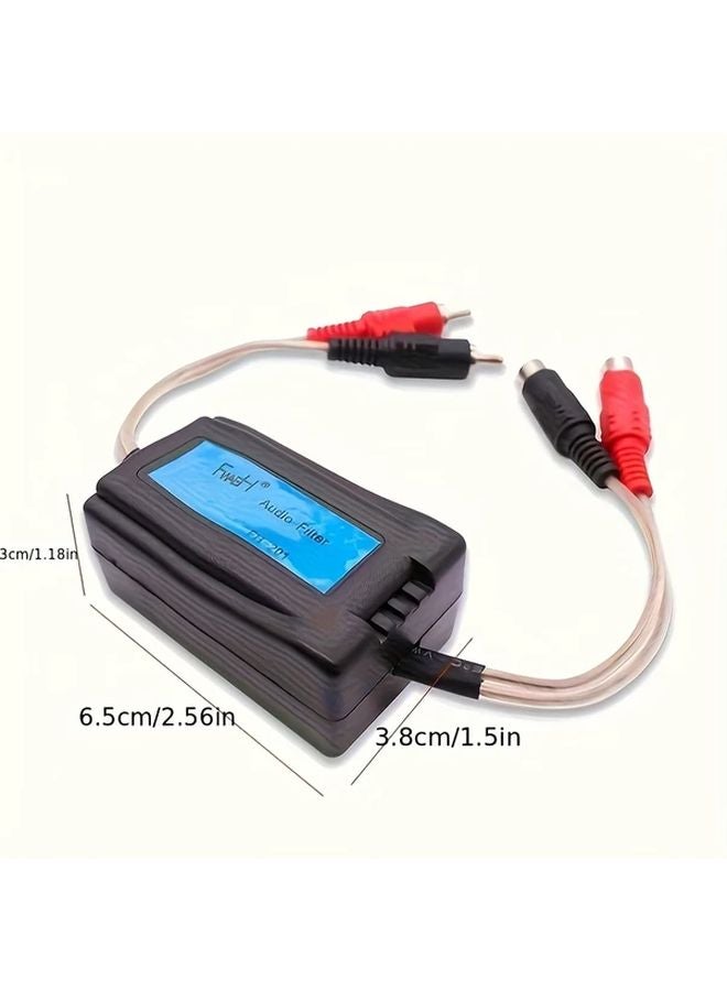 Common Car Audio Filter 12V Noise Isolator Plug Play Ground Interference Solution - Image 3