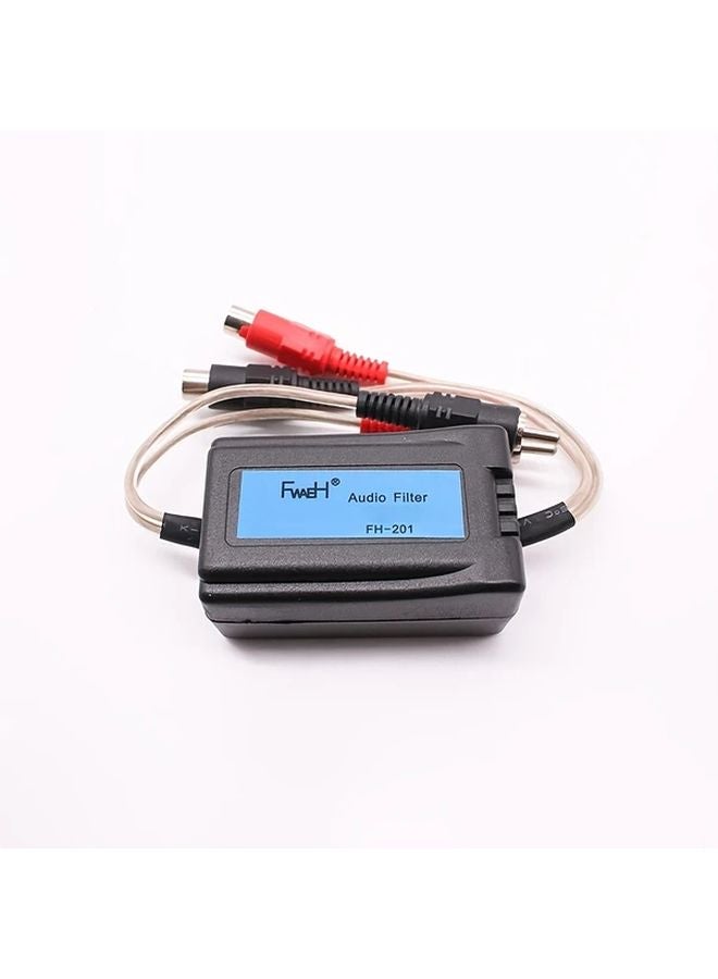 Common Car Audio Filter 12V Noise Isolator Plug Play Ground Interference Solution - Image 1