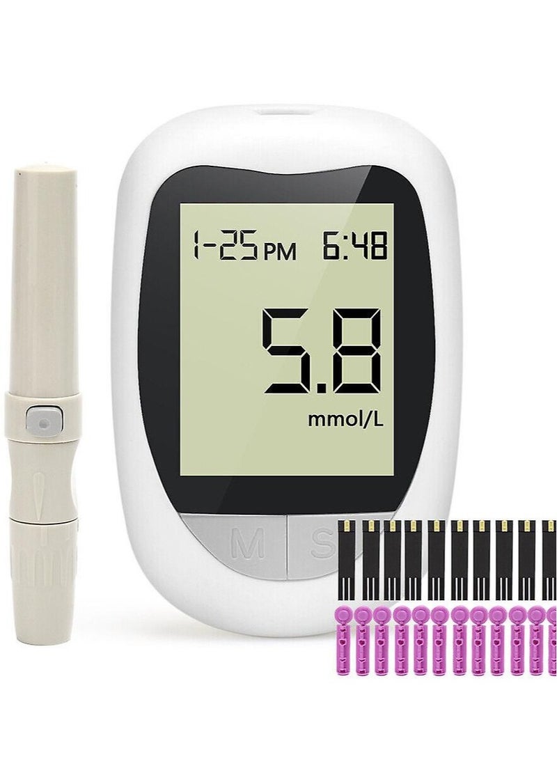 Glucose Monitor Glucometer Sugar Meter Diabetes Strips Lancets