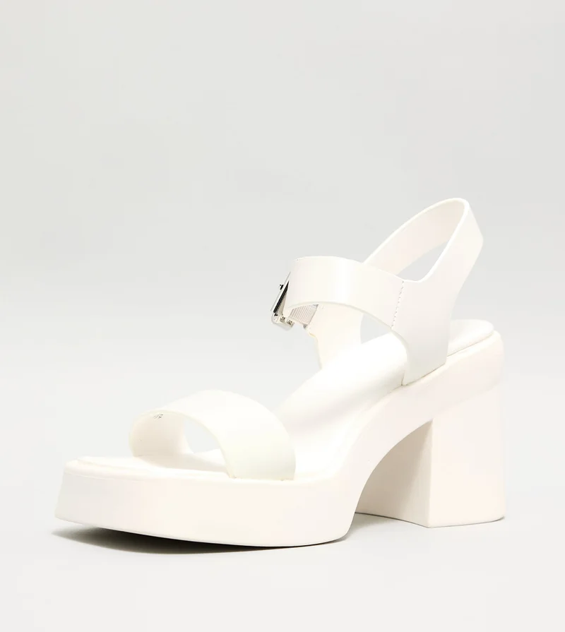 STEVE MADDEN Kandra Ankle Strap Block Heel Sandals