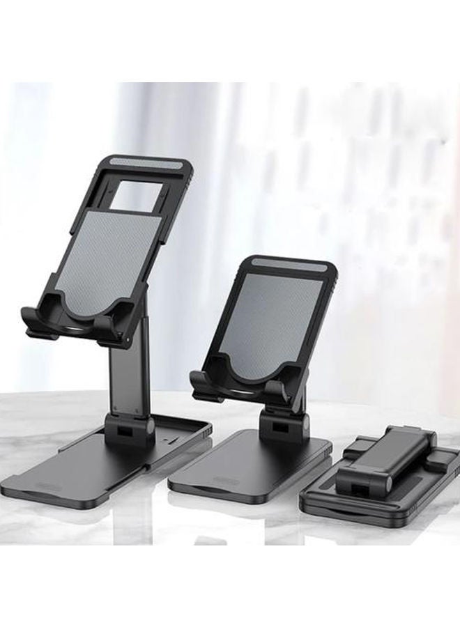 NIBEMINENT Universal Angle Height Adjustable Cell Phone Stand Black  - Image 3